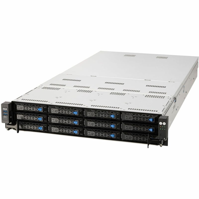 SERVER DUAL AMD EPYC 7002/7003 2U 12B+GPU+10G W/EXPANDER+FRICTION - Thumbnail 1