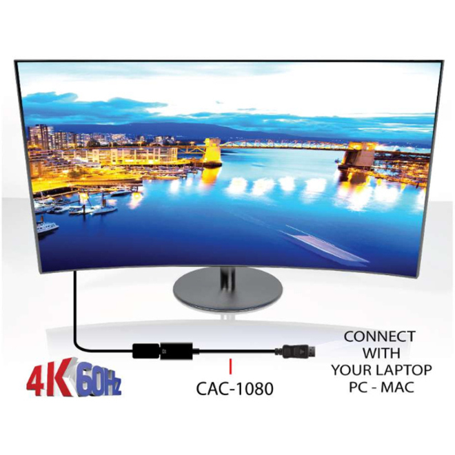 Club 3D DisplayPort 1.4 to HDMI 2.0a HDR - Thumbnail 5