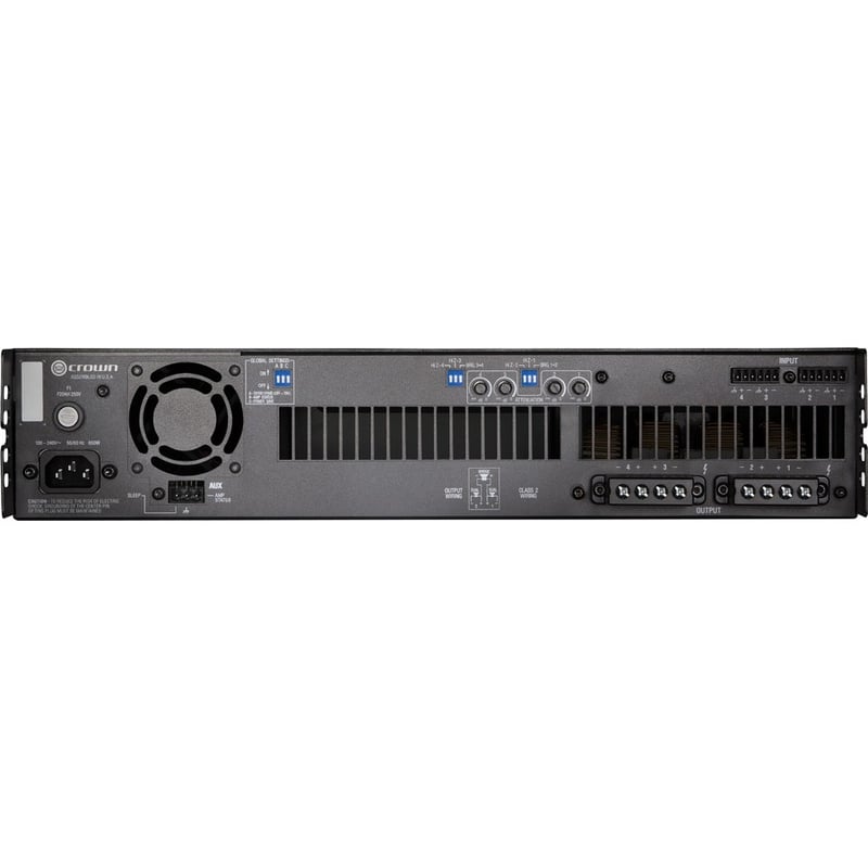 Crown DriveCore Install 4|600 Amplifier - 2400 W RMS - 4 Channel - Black - Thumbnail 2
