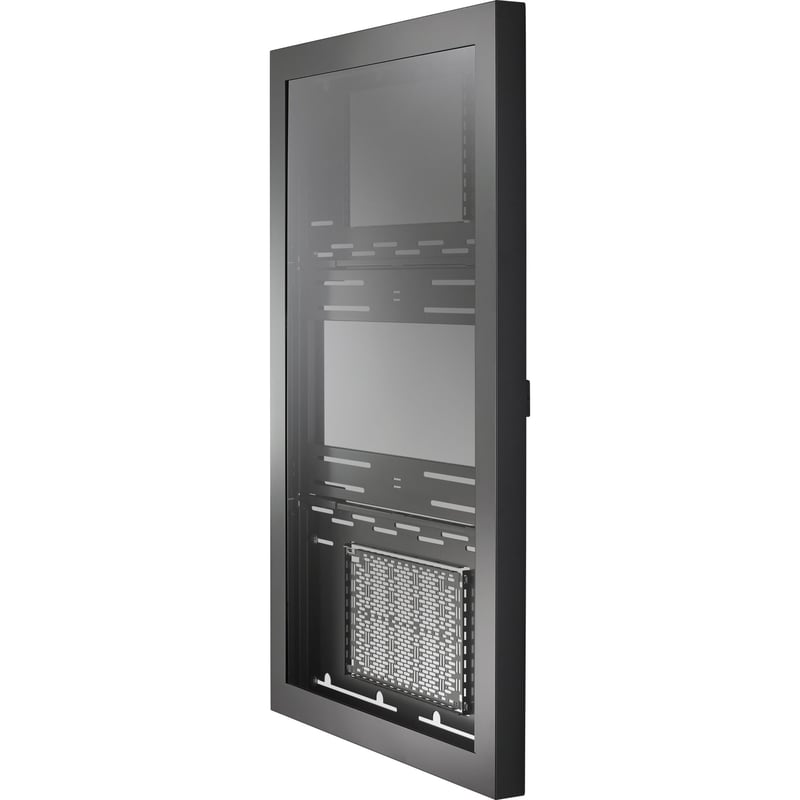 Chief Impact 55 Inch On-Wall Kiosk - Portrait Orientation - Black - Thumbnail 1
