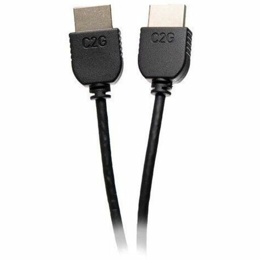 C2G 6ft 4K HDMI Cable - Ultra Flexible Cable with Low Profile Connectors - Thumbnail 2
