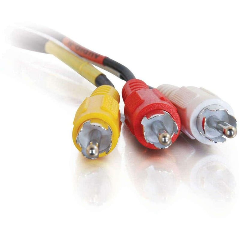 50FT A/V RCA CABLE BLACK 3-RCAM VALUE - Thumbnail 3