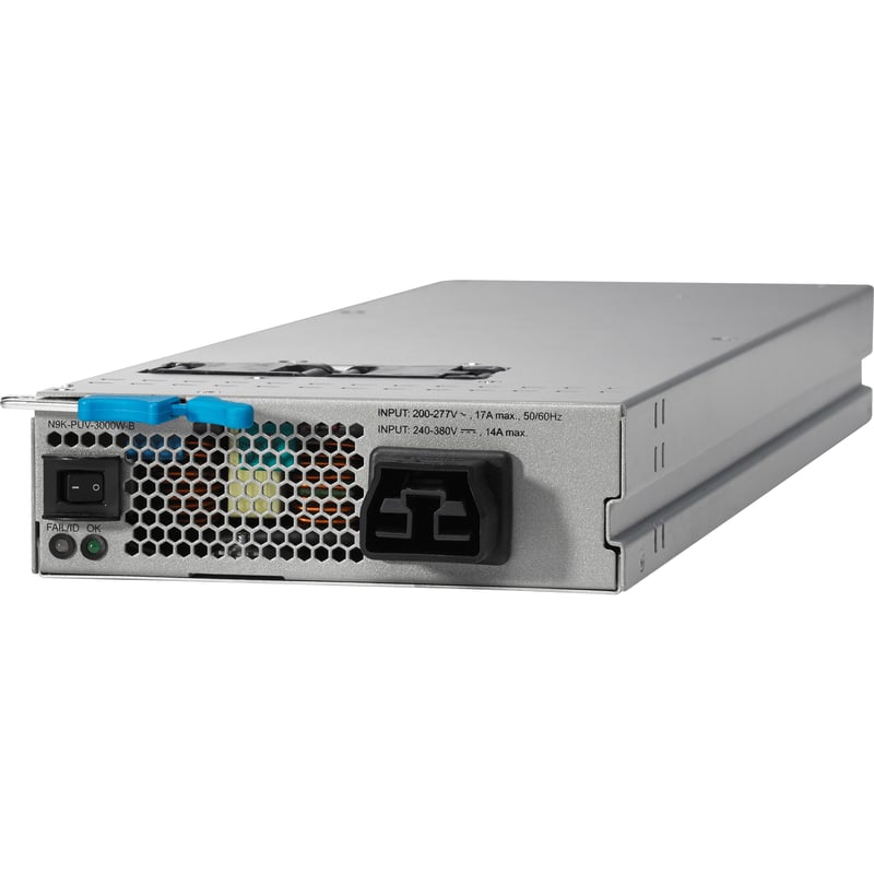 Cisco Nexus 9500 3000W Universal high voltage AC/DC PS, Port Side Intake - Thumbnail 1