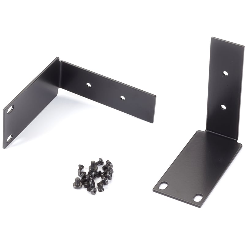 Black Box Rack Mount for KVM Switch - Black - TAA Compliant - Thumbnail 1