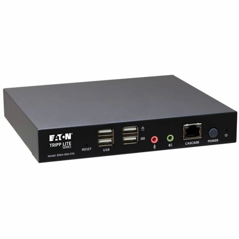 Tripp Lite by Eaton KVM Over IP Remote User Console Station Java Free B064-IPG KVMs - Thumbnail 1