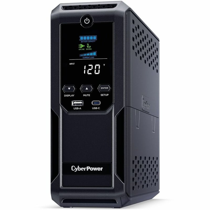 CyberPower Intelligent LCD UPS CP1350AVRLCD3 1350VA Mini-tower UPS - Thumbnail 4