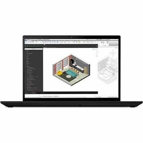 Lenovo ThinkPad P16s Gen 2 21HK003HUS 16" Mobile Workstation - WUXGA - Intel Core i7 13th Gen i7-1370P - vPro Technology - 16 GB - 512 GB SSD - English Keyboard - Villi Black - Thumbnail 5