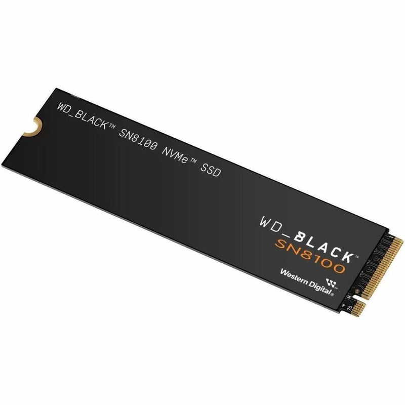 WD Black SN8100 WDS100T1XHM-00CMT0 1 TB Solid State Drive - M.2 2280 Internal - PCI Express NVMe (PCI Express NVMe 5.0 x4) - Thumbnail 2