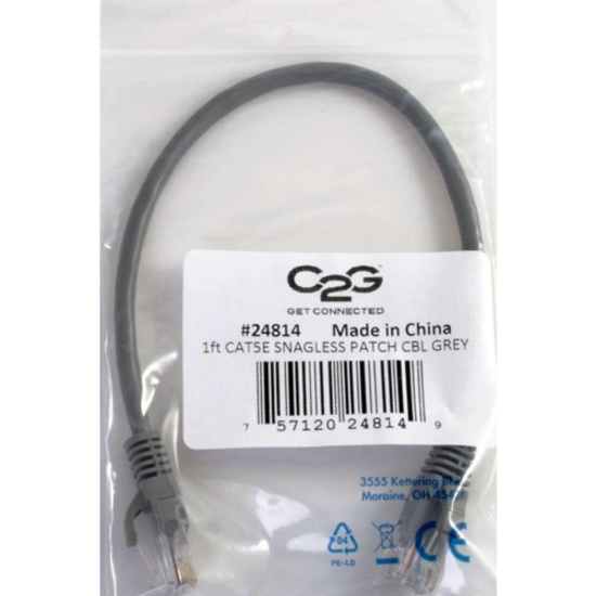 PATCH CABLE - UNSHIELDED TWISTED PAIR (UTP) - MALE LEFT GENDER - MALE RIGHT GEND - Thumbnail 5
