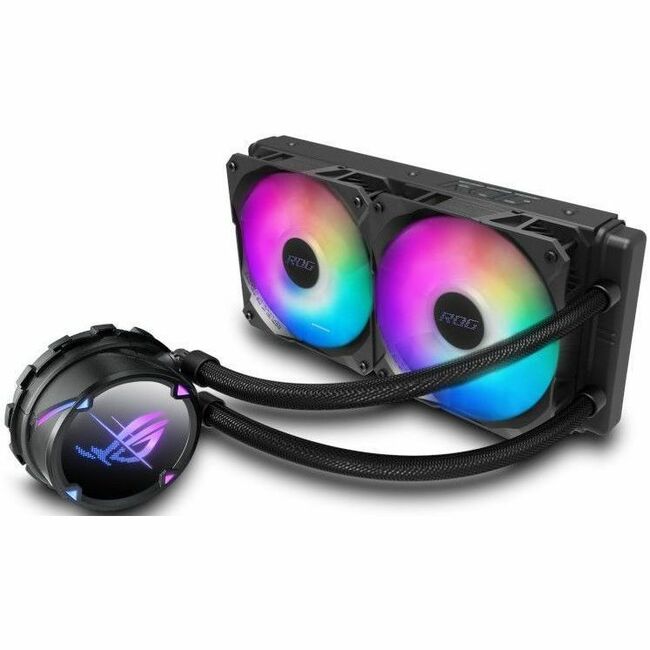Asus ROG Strix LC II 240 ARGB White Edition Cooling Fan/Radiator/Water Block - Thumbnail 1