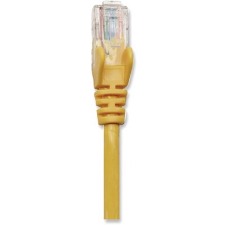Intellinet Network Solutions Cat5e UTP Network Patch Cable, 14 ft (5.0 m), Yellow - Thumbnail 3