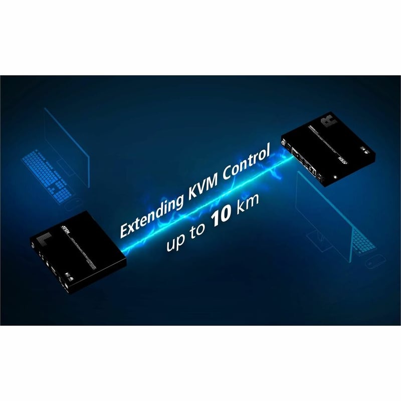 USB TRUE 4K DISPLAYPORT/HDMI OPTICAL KVM - TRUE 4K UP TO 10KM - Thumbnail 4