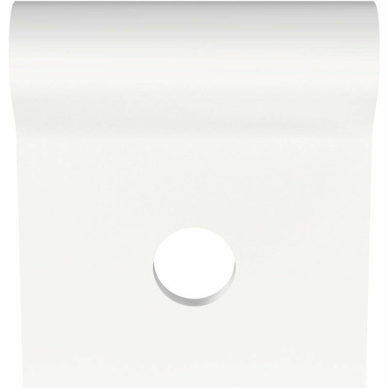 Panduit Wire Basket Vertical Wall Mount Bracket, White - Thumbnail 1