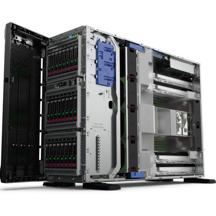 HPE PROLIANT ML350 GEN10 BASE MODEL 1X 2ND GEN INTEL XEON SILVER - Thumbnail 2