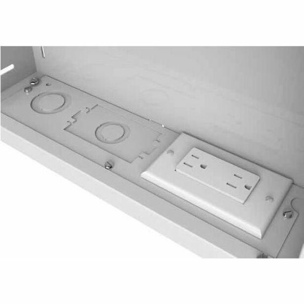Peerless-AV IB14X9-W Mounting Box for A/V Equipment, Power Equipment - White - Thumbnail 3