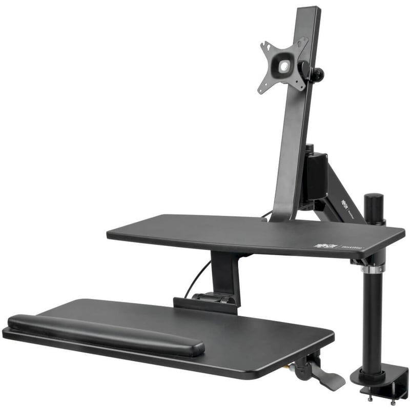 Eaton Tripp Lite Series WorkWise Height-Adjustable Sit-Stand Workstation, Single-Monitor, Clamp-on - Thumbnail 5