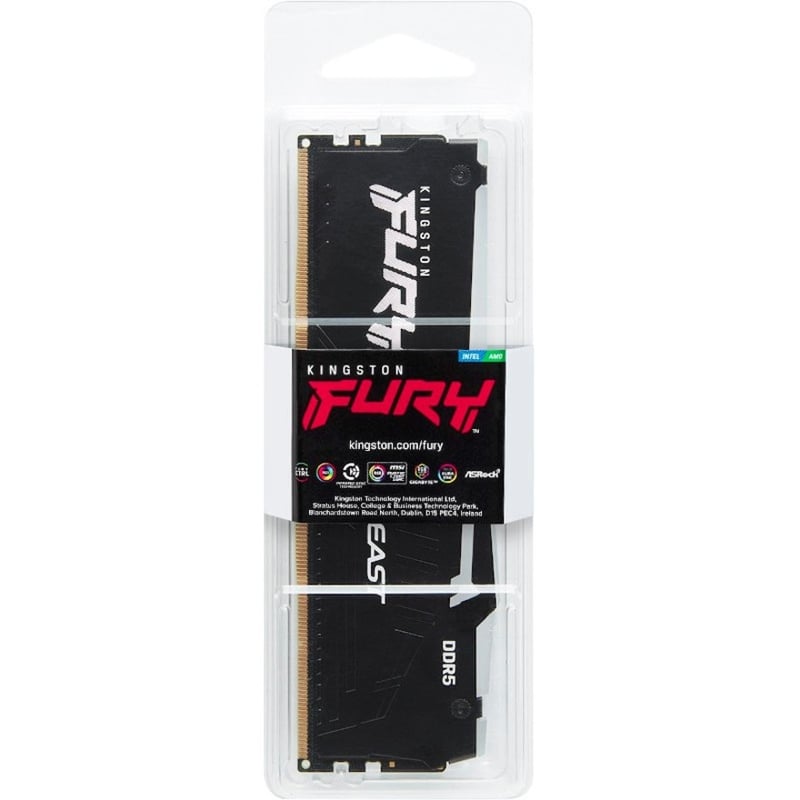 Kingston FURY Beast 32GB DDR5 SDRAM Memory Module - Thumbnail 3