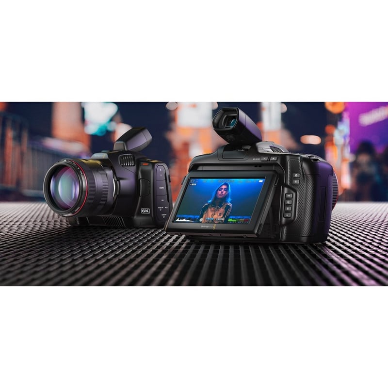 Blackmagic Design Pocket Cinema Professional Digital Camcorder - 5" LCD Touchscreen - CMOS - High Dynamic Range (HDR) - 6K
