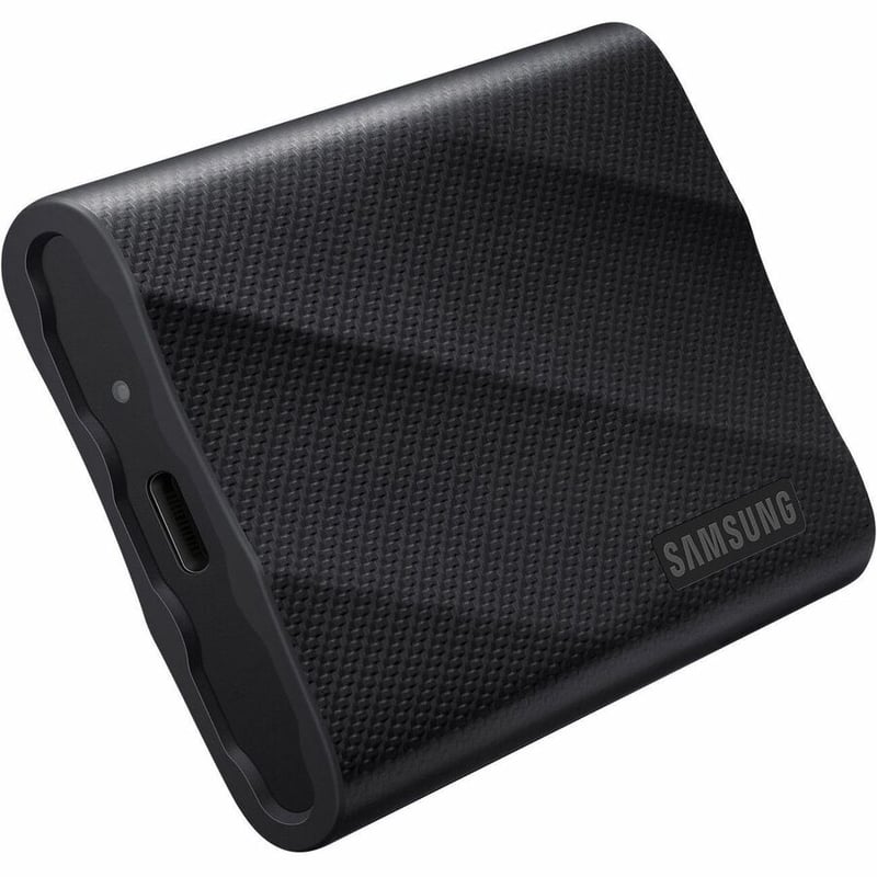 Samsung T9 2 TB Portable Solid State Drive - External - Black - Thumbnail 2