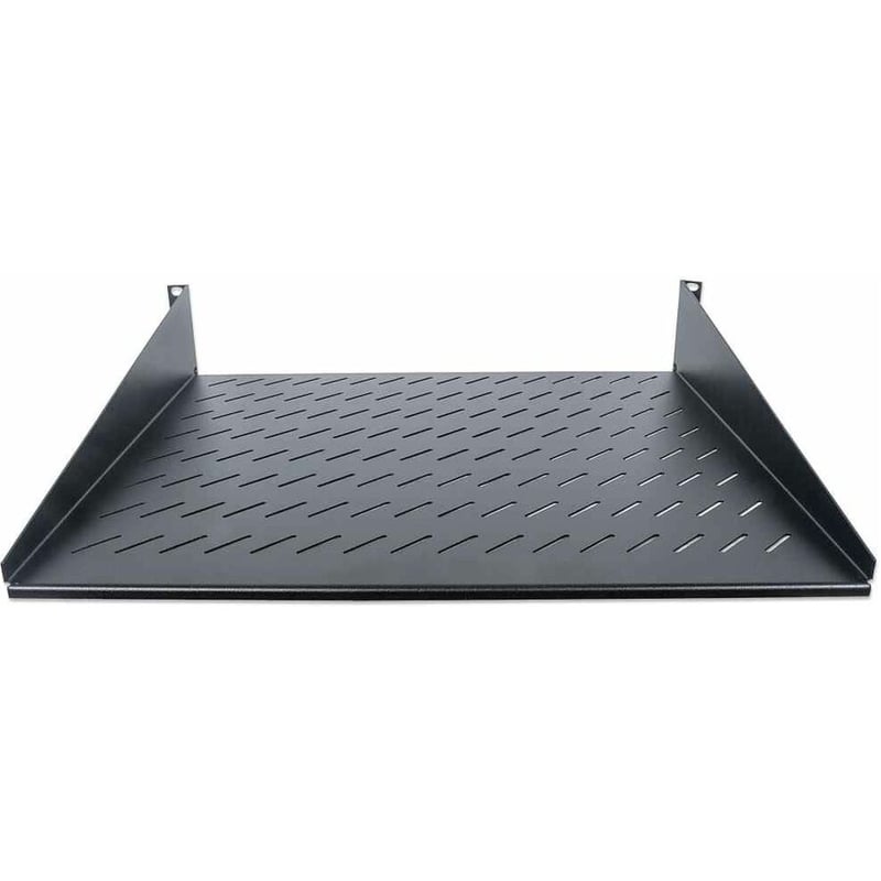 INTELLINET UNIVERSAL 19 INCH CANTILEVER SHELF FOR RACKS OR CABINETS, 2U, 2-POIN - Thumbnail 3