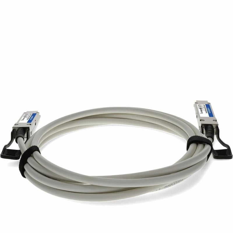 AddOn Cisco® QSFP-H40G-CU2M to QSFP-40G-PDAC2M Compatible TAA Compliant 40GBase-CU QSFP+ to QSFP+ Direct Attach Cable (Passive Twinax, 2m) - Thumbnail 4