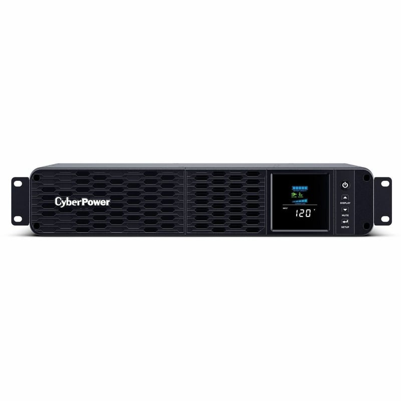 CYBERPOWER CP2000PFCRM2U UPS 8X5-20R 5-15P 6FT CORD 3YR WTY - Thumbnail 1