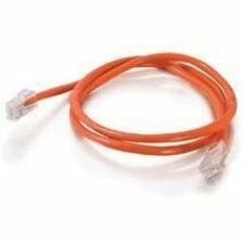Quiktron Q-Series Patch Cords, CAT5E, Non-Booted, Orange, 5 FT
