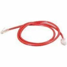 Quiktron Q-Series Patch Cords, CAT6, Non-Booted, Red, 75 FT