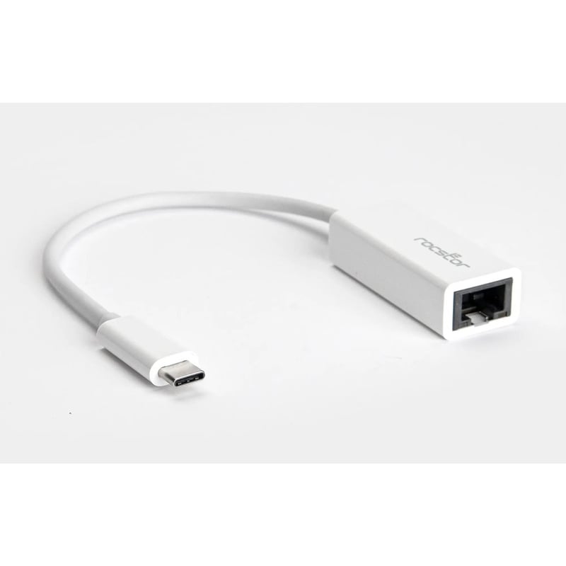 Rocstor Premium USB-C to Gigabit Network Adapter - USB Type-C to Gigabit Ethernet 10/100/1000 Adapter - Supports PXE Boot, Wake-On-Lan - Compatible with Mac & PC-Plug & Play (No Drivers Needed) - White - USB 3.1 - 1 Port(s) - 1 - - Thumbnail 3