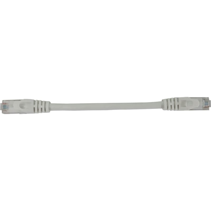 Eaton Tripp Lite Series Cat6a 10G Snagless Molded UTP Ethernet Cable (RJ45 M/M), PoE, White, 6 in. (15 cm) - Thumbnail 1