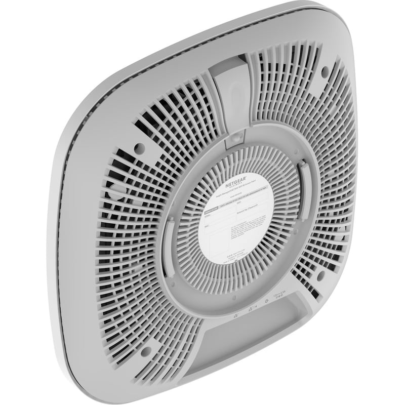 Netgear WAX630E Tri Band Wi-Fi 6 IEEE 802.11 a/b/g/n/ac/ax/i 7.80 Gbit/s Wireless Access Point - Indoor - Thumbnail 3