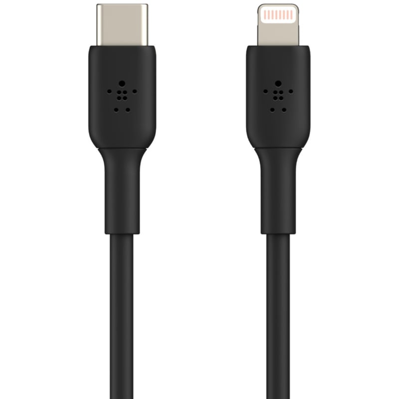 Belkin BoostCharge USB-C to Lightning Cable (1 meter / 3.3 foot, Black) - Thumbnail 5