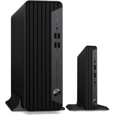 HP Business Desktop ProDesk 400 G7 Desktop Computer - Intel Core i5 10th Gen i5-10500 Hexa-core (6 Core) 3.10 GHz - 8 GB RAM DDR4 SDRAM - 256 GB SSD - Small Form Factor - Thumbnail 2
