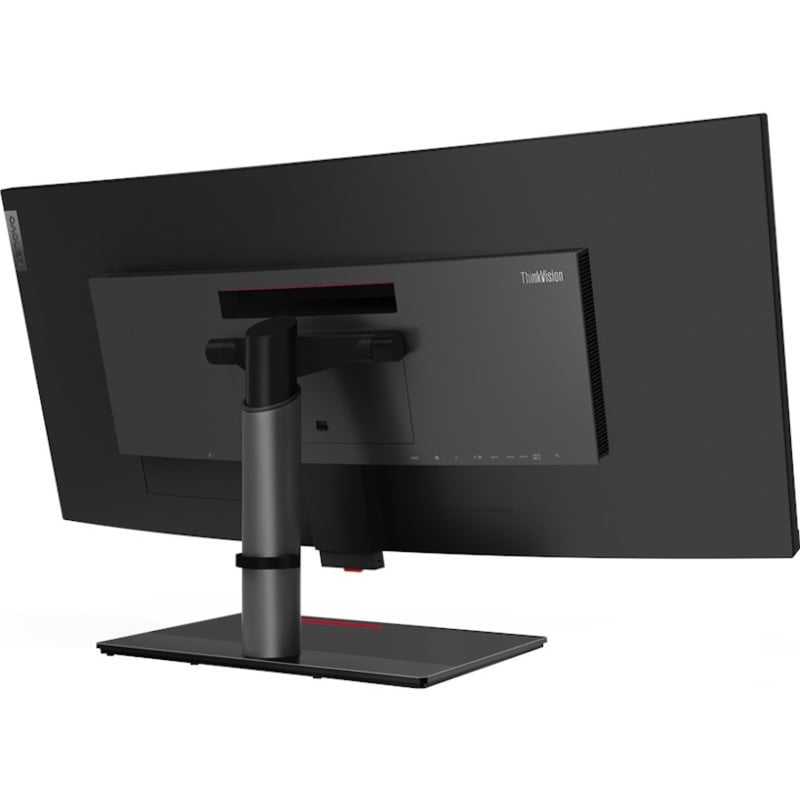 Lenovo ThinkVision P40w-20 40" Class Webcam WUHD Curved Screen LCD Monitor - 21:9 - Raven Black - Thumbnail 2
