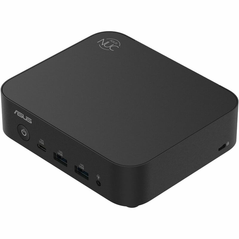 Asus NUC 14 Essential NUC14MNK Desktop Computer - Intel Core N-series N355 - 16 GB - 256 GB SSD - Mini PC - Black - Thumbnail 4