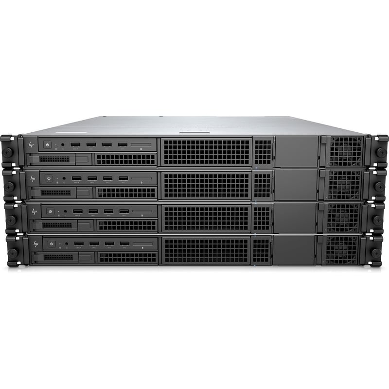 HP ZCentral 4R Workstation - 1 x Intel Xeon W-2225 - 8 GB - 512 GB SSD - Rack-mountable - Thumbnail 2
