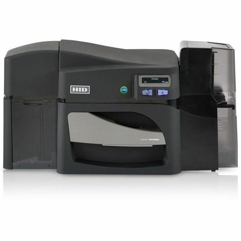 Fargo DTC4500E Single Sided Desktop Dye Sublimation/Thermal Transfer Printer - Color - Card Print - Fast Ethernet - USB - USB Host - Thumbnail 2