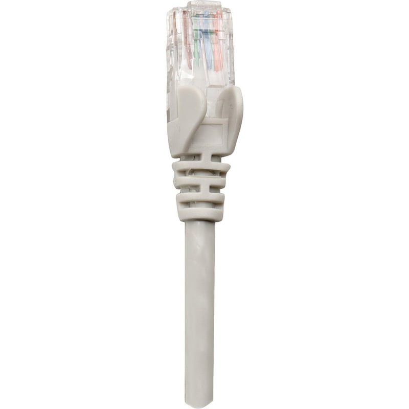 Intellinet Network Solutions Cat5e UTP Network Patch Cable, 100 ft (30 m), Gray - Thumbnail 2