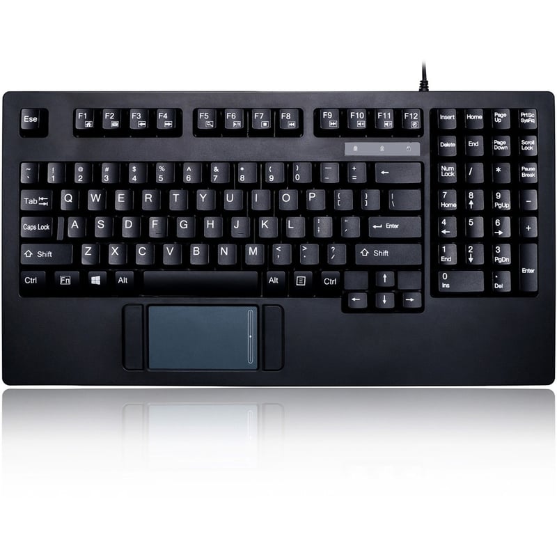 Adesso EasyTouch Rackmount Touchpad Keyboard - Thumbnail 1