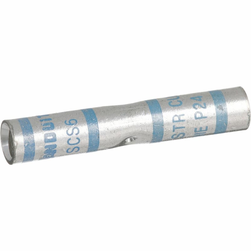 Panduit Pan-Lug SCS6-L Comp. Splice, Standard, Tin Plt Copper, PK50 - Thumbnail 1