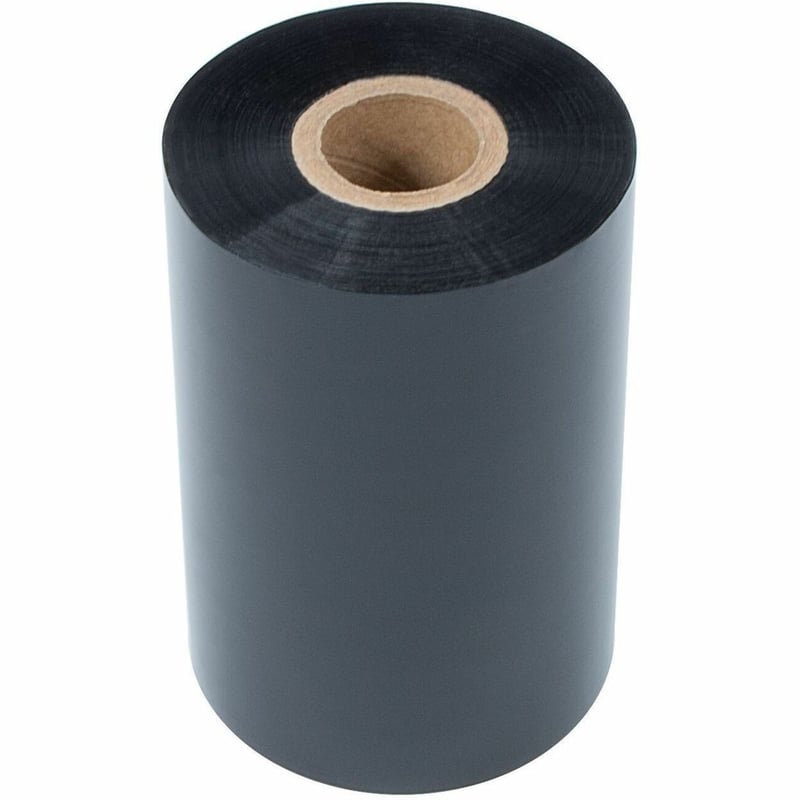 60MM (2.36IN) WIDE TT RESIN RIBBON BLACK 1IN CORE 600M/ROLL