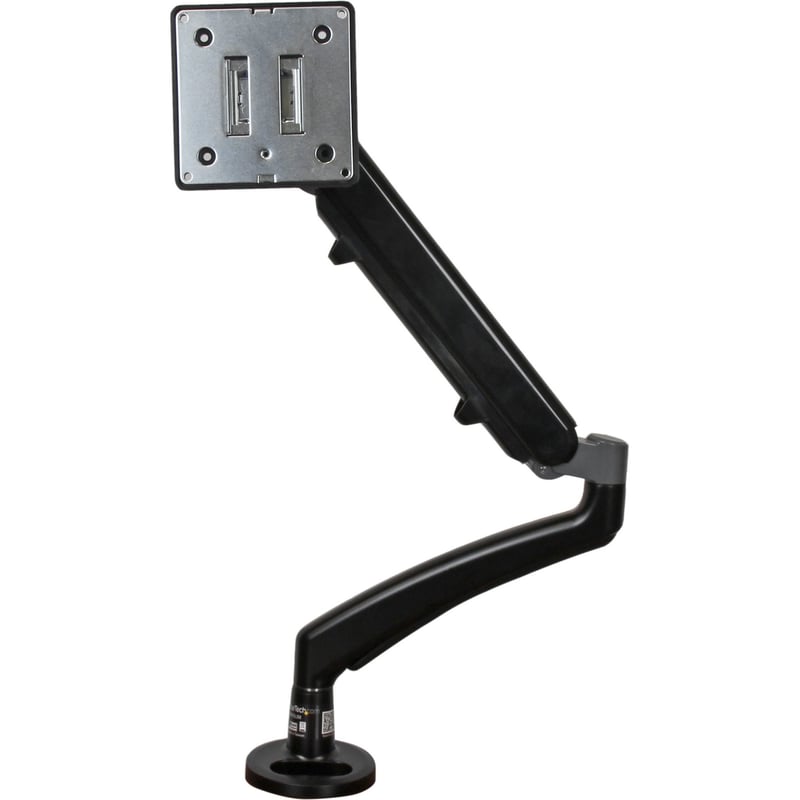 StarTech.com Desk Mount Monitor Arm, Slim Profile, For VESA Mount Monitors up to 34" (15.4lb/7kg), Adjustable Single Monitor Mount, Steel - Thumbnail 1