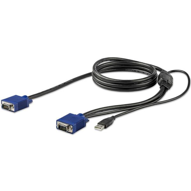 StarTech.com 6 ft. (1.8 m) USB KVM Cable for StarTech.com Rackmount Consoles - VGA and USB KVM Console Cable (RKCONSUV6) - Thumbnail 4