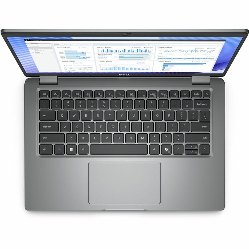 Dell Precision 3000 3490 14" Mobile Workstation - Full HD - 60 Hz - Intel Core Ultra 7 165H - vPro Technology - 16 GB - 512 GB SSD - Gray - Thumbnail 3