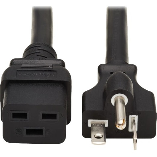 Eaton Tripp Lite Series Power Cord, C19 to NEMA 5-20P - Heavy-Duty, 20A, 125V, 12 AWG, 6 ft. (1.8 m), Black - Thumbnail 5