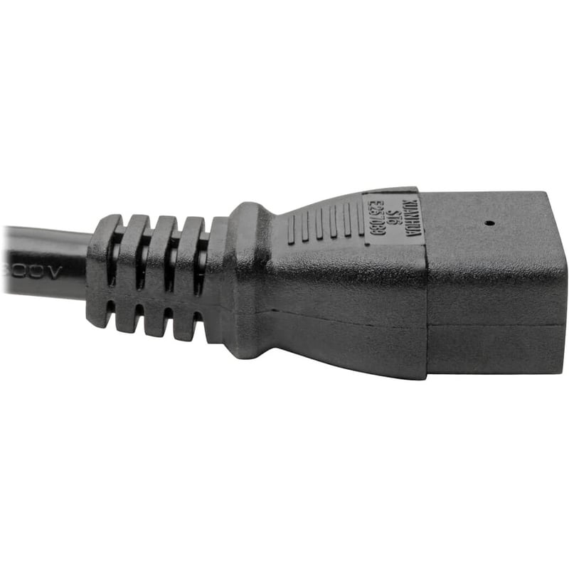 Eaton Tripp Lite Series Power Cord, C19 to NEMA L6-20 - Heavy-Duty, 20A, 250V, 12 AWG, 12 ft. (3.66 m), Black - Thumbnail 4