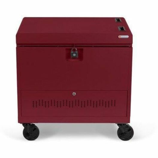 Bretford CUBE Transport Cart with Caddies - TVCT30CAD - Thumbnail 2