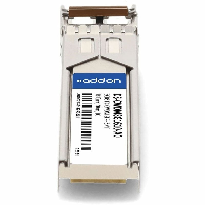 AddOn Cisco® DS-CWDM8G1610 Compatible TAA 8GBase-CWDM Fibre Channel SFP+ Transceiver (SMF, 1610nm, 40km, LC) - Thumbnail 4