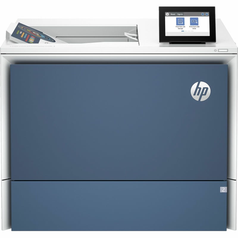 HP LaserJet Enterprise 6700dn Desktop Wireless Laser Printer - Color - Thumbnail 1