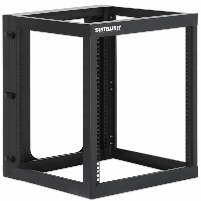 19 IN. WALL MOUNT 4-POST OPEN FRAME NETWORK RACK, 12U - Thumbnail 2